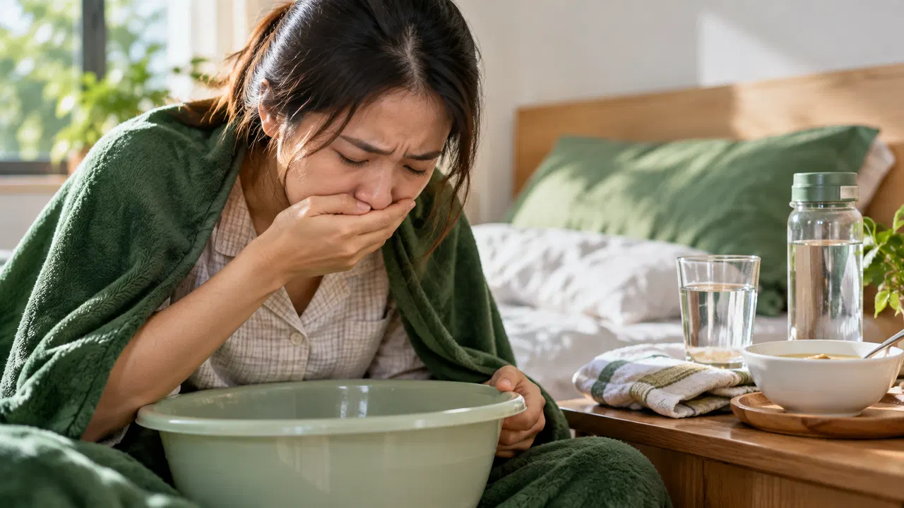 Khi bị nôn ói liên tục, nên bổ sung nước và dịch như thế nào?