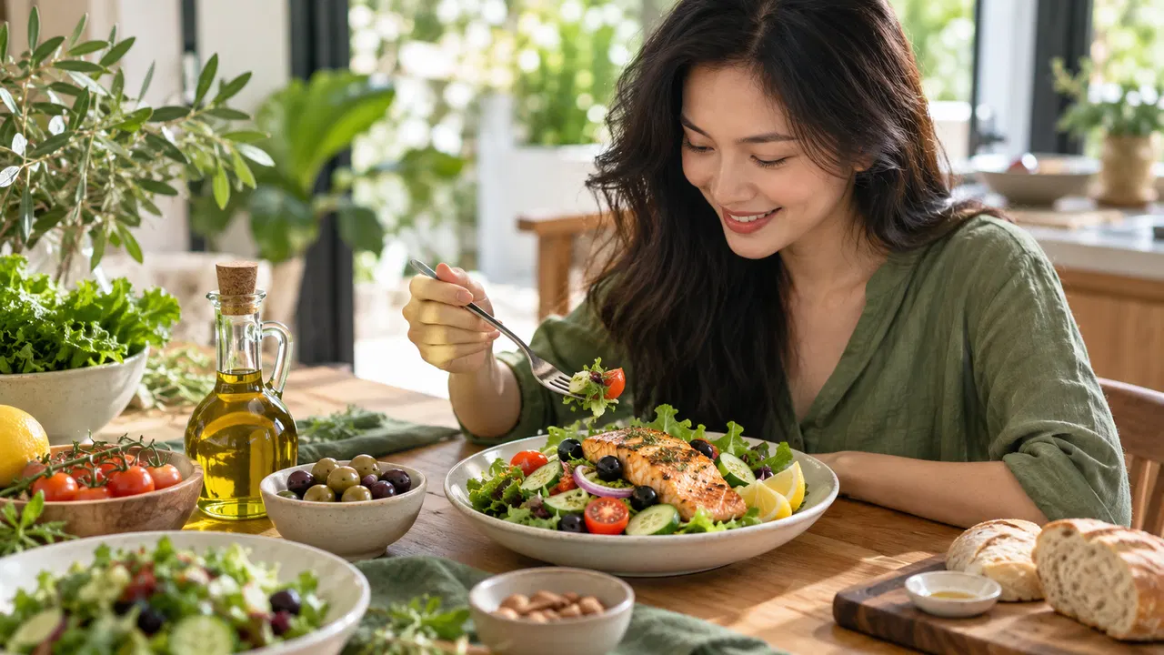 Chế độ ăn Địa Trung Hải nhiều rau xanh, dầu ô liu có giúp giảm nguy cơ rụng tóc?